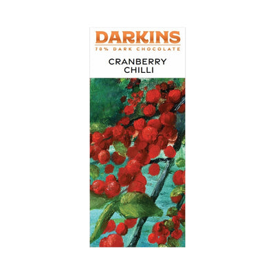 Darkins Dark Chocolate Cranberry & Chilli - 70%
