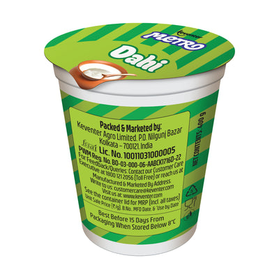 Keventer Metro Set Curd (Dahi) - 400g