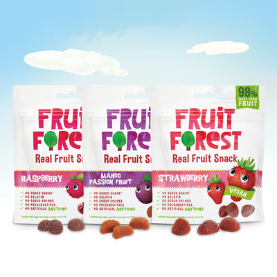 Fruit Forest Real Fruit Snack - Assorted Pack of 3