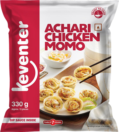 Keventer Achari Chicken Momo - 330 gms