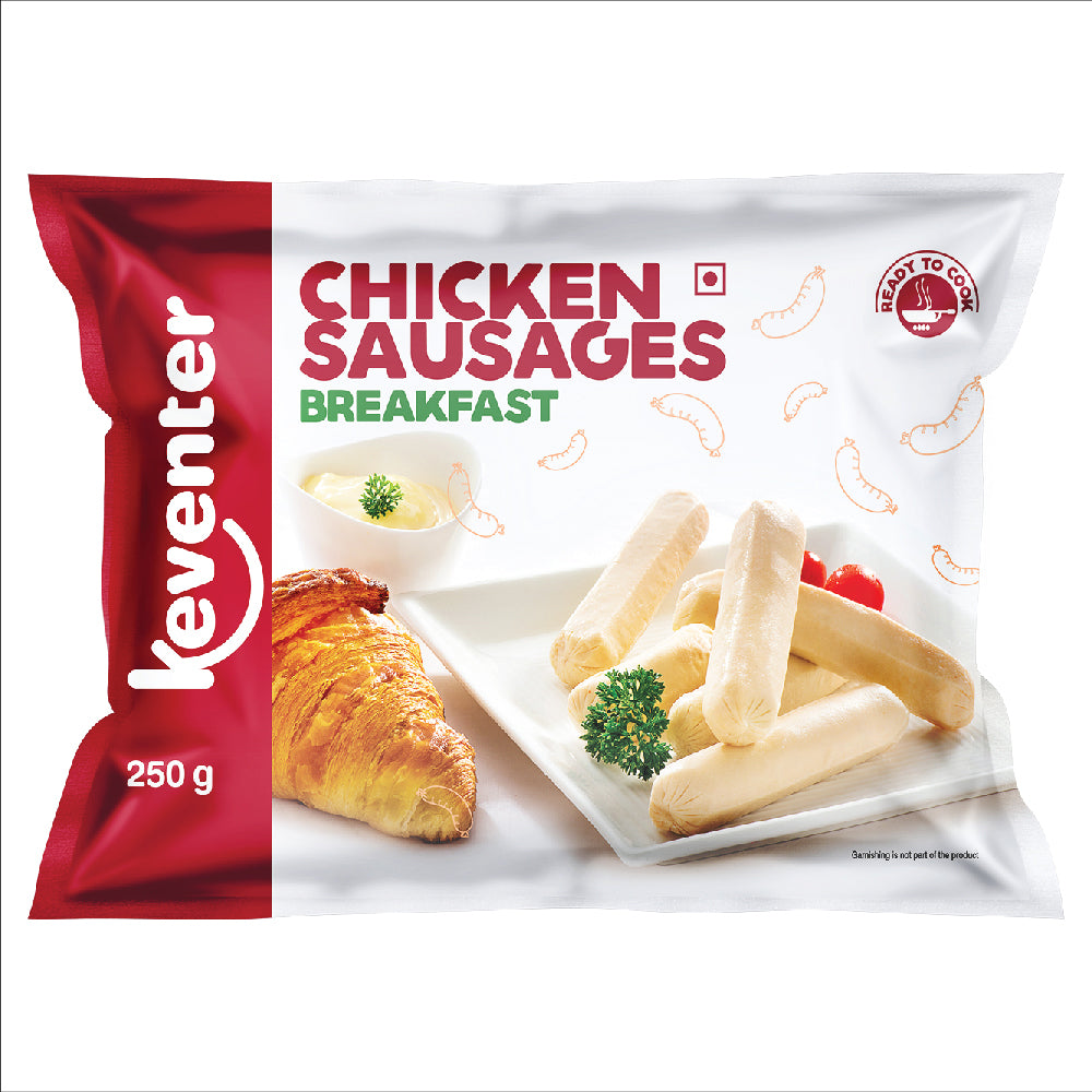 Keventer Chicken Breakfast Sausages - 250 gms