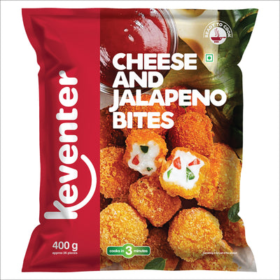Keventer Cheese & Jalapeno Bites - 400 gms