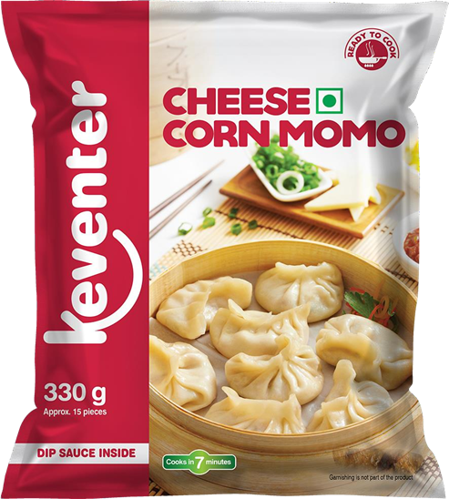 Keventer Cheese Corn Momo - 330gms