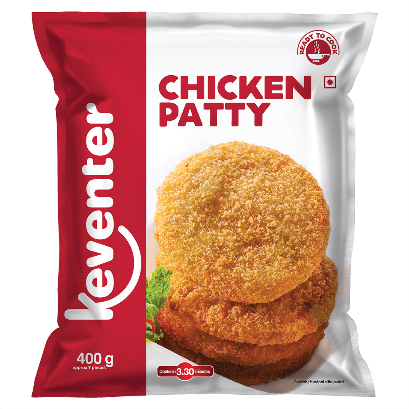 Keventer Chicken Patty - 400 gms