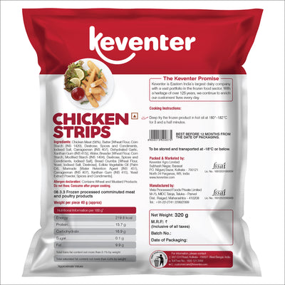Keventer Chicken Strips - 320gms