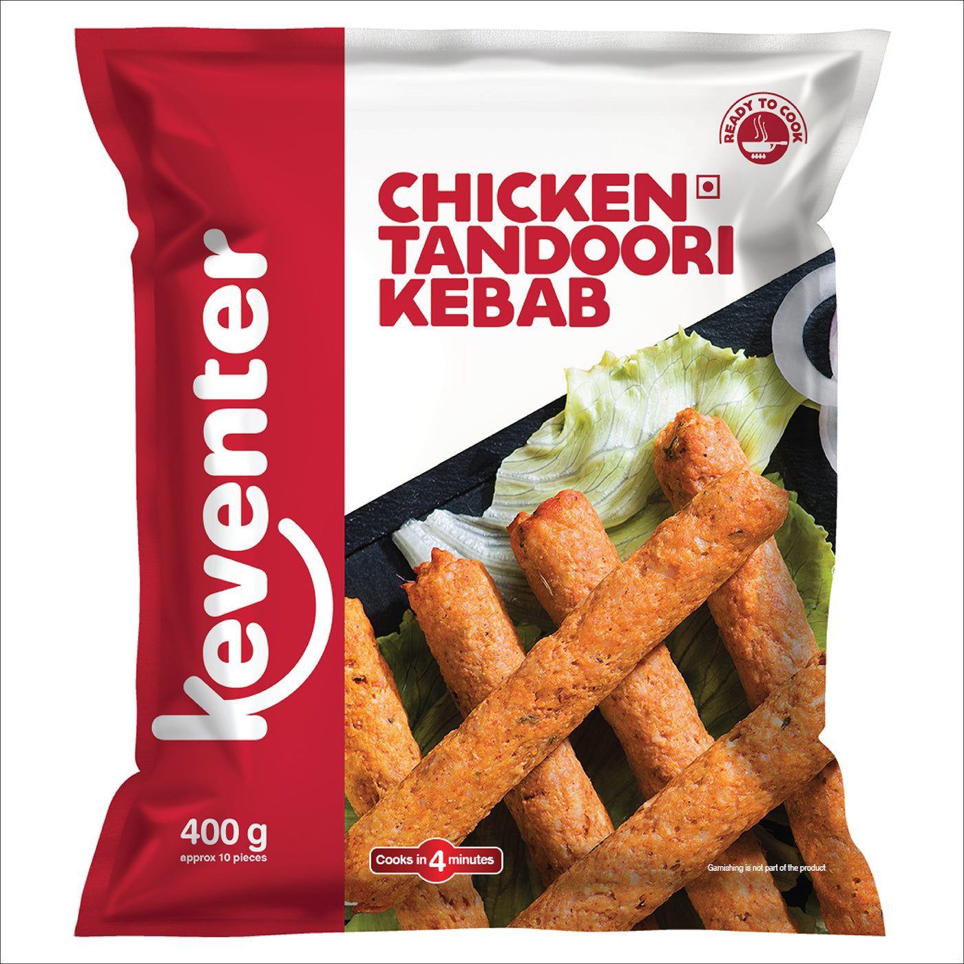 Keventer Chicken Tandoori Kebab - 400 gms