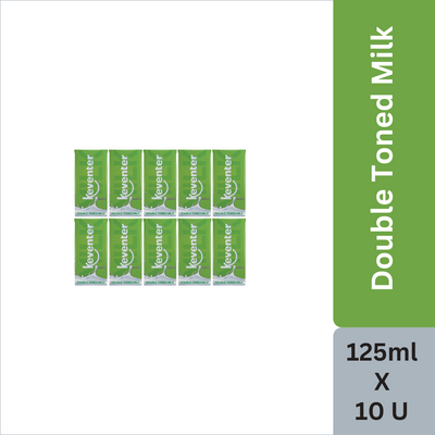 Keventer UHT Double Toned Milk - 125 ml