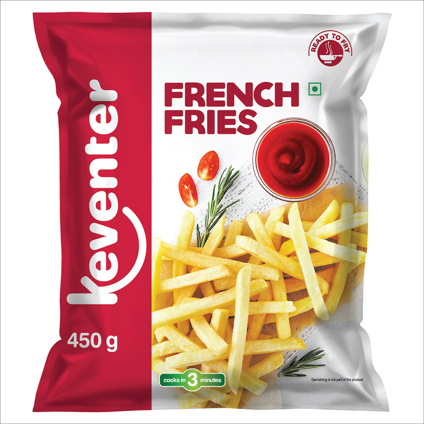 Keventer French Fries - 450 gms