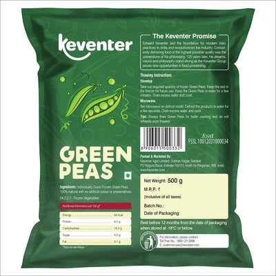 Keventer Green Peas - 500 gms