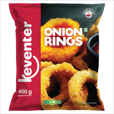 Keventer Onion Rings - 400 gms