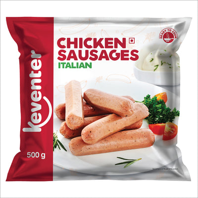 Keventer Chicken Sausages Italian - 500 gms