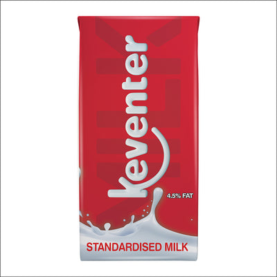 Keventer UHT Standardised Milk - 1 Ltr