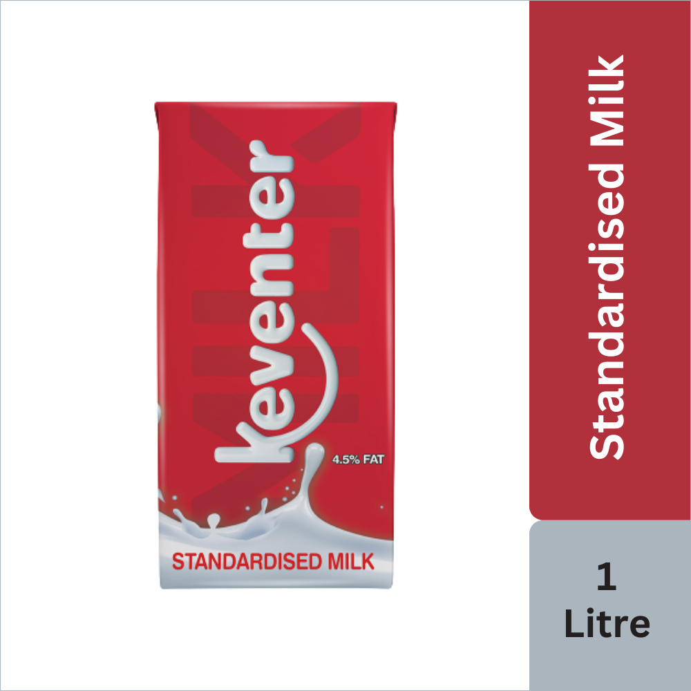 Keventer UHT Standardised Milk - 1 Ltr