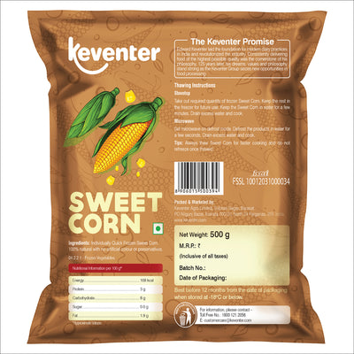 Keventer Sweet Corn - 500 gms
